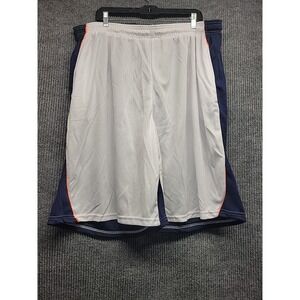 Mens Starting Shorts Blue And White 4x